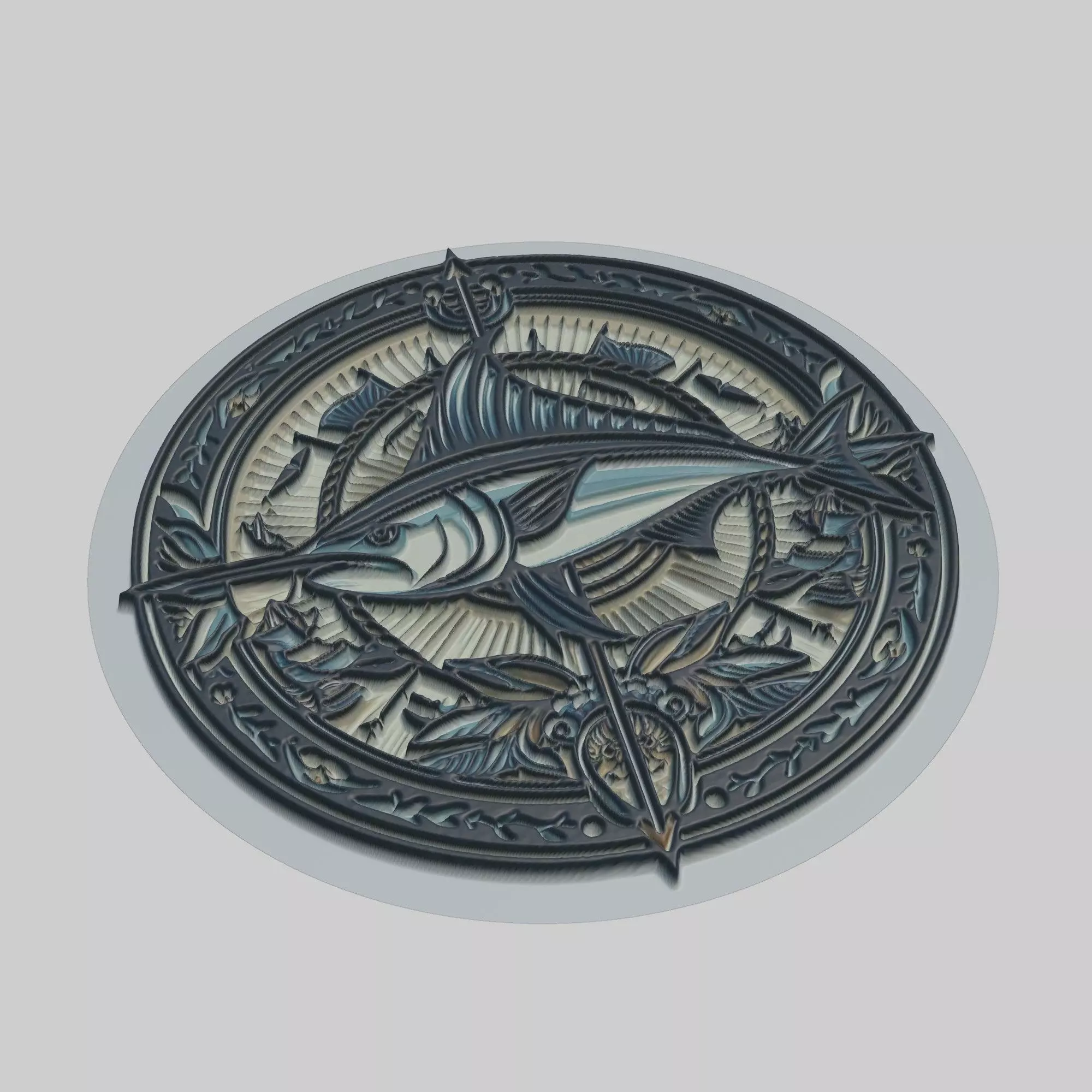 Swordfish Animal 3D print model_0