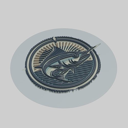 Swordfish Animal 3D print model