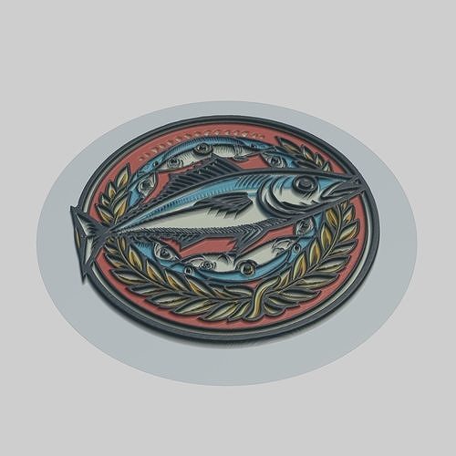 Sardine Animal 3D print model