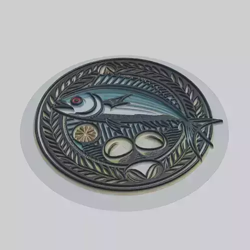 Sardine Animal 3D print model