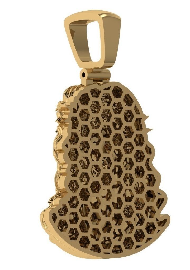 jesus face 3D model_4