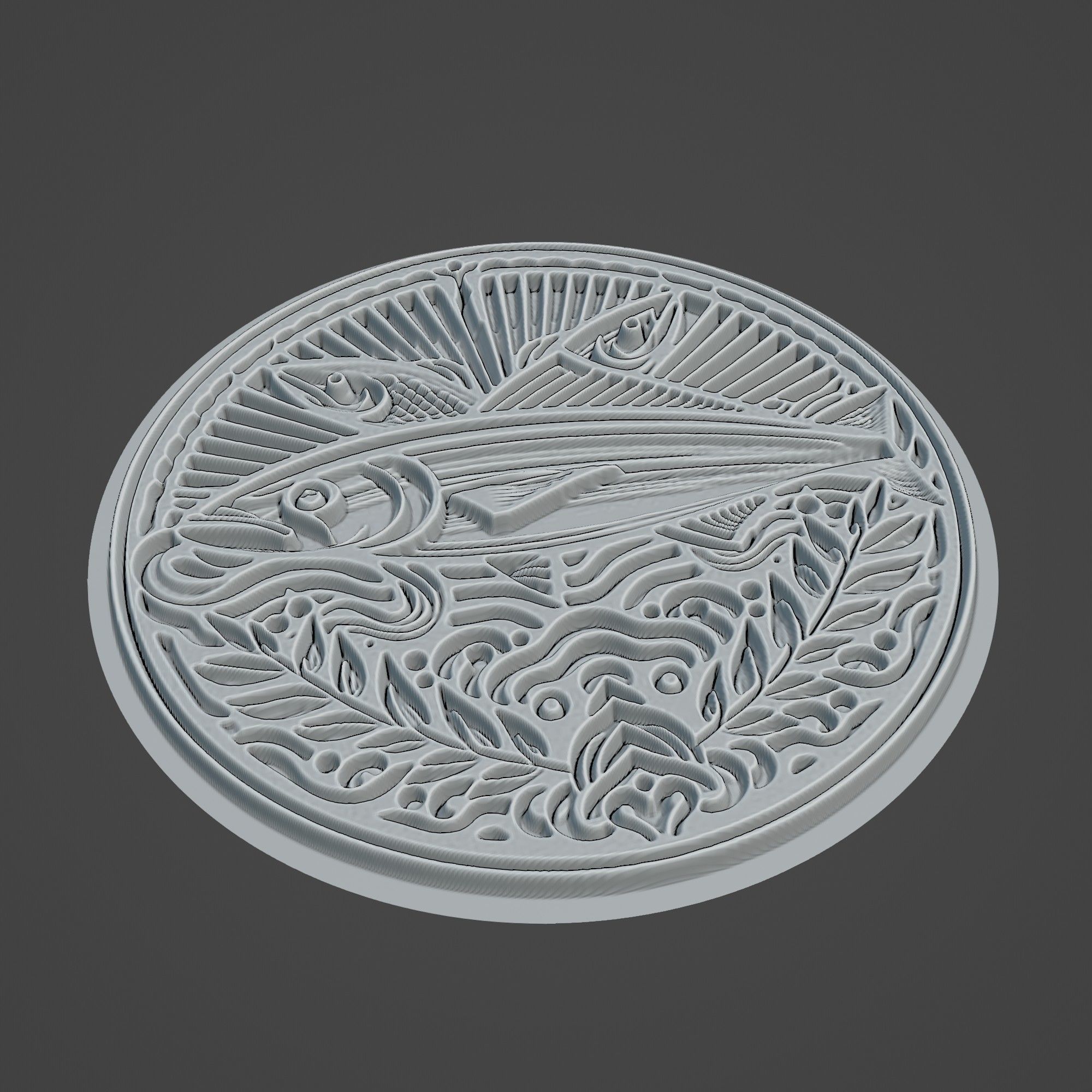 Herring Animal 3D print model_2