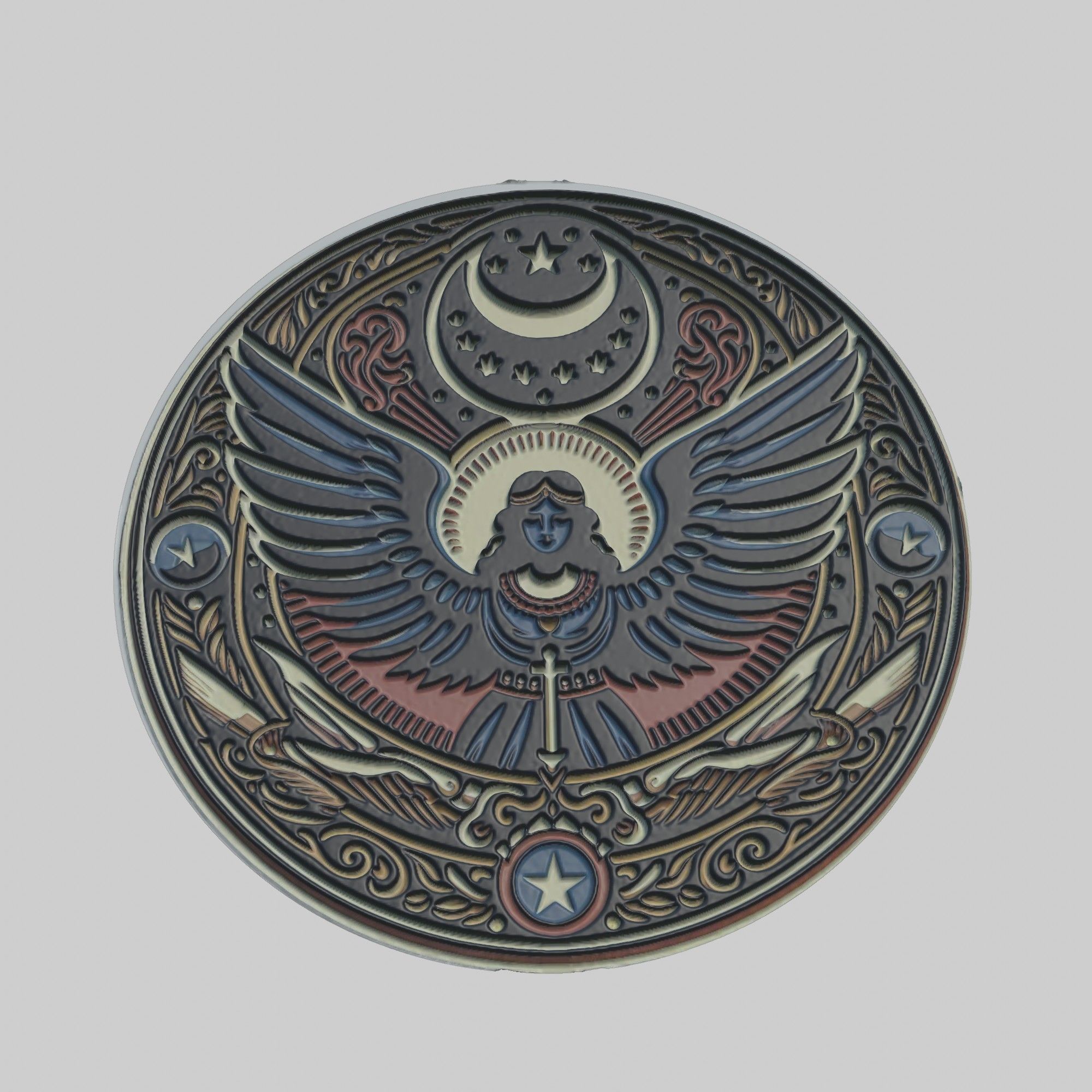 Gurnard Animal 3D print model_1