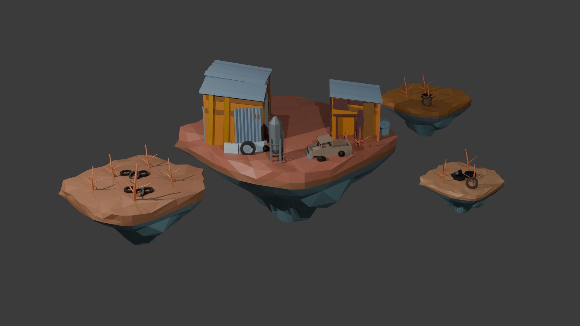 islas 3D model_3