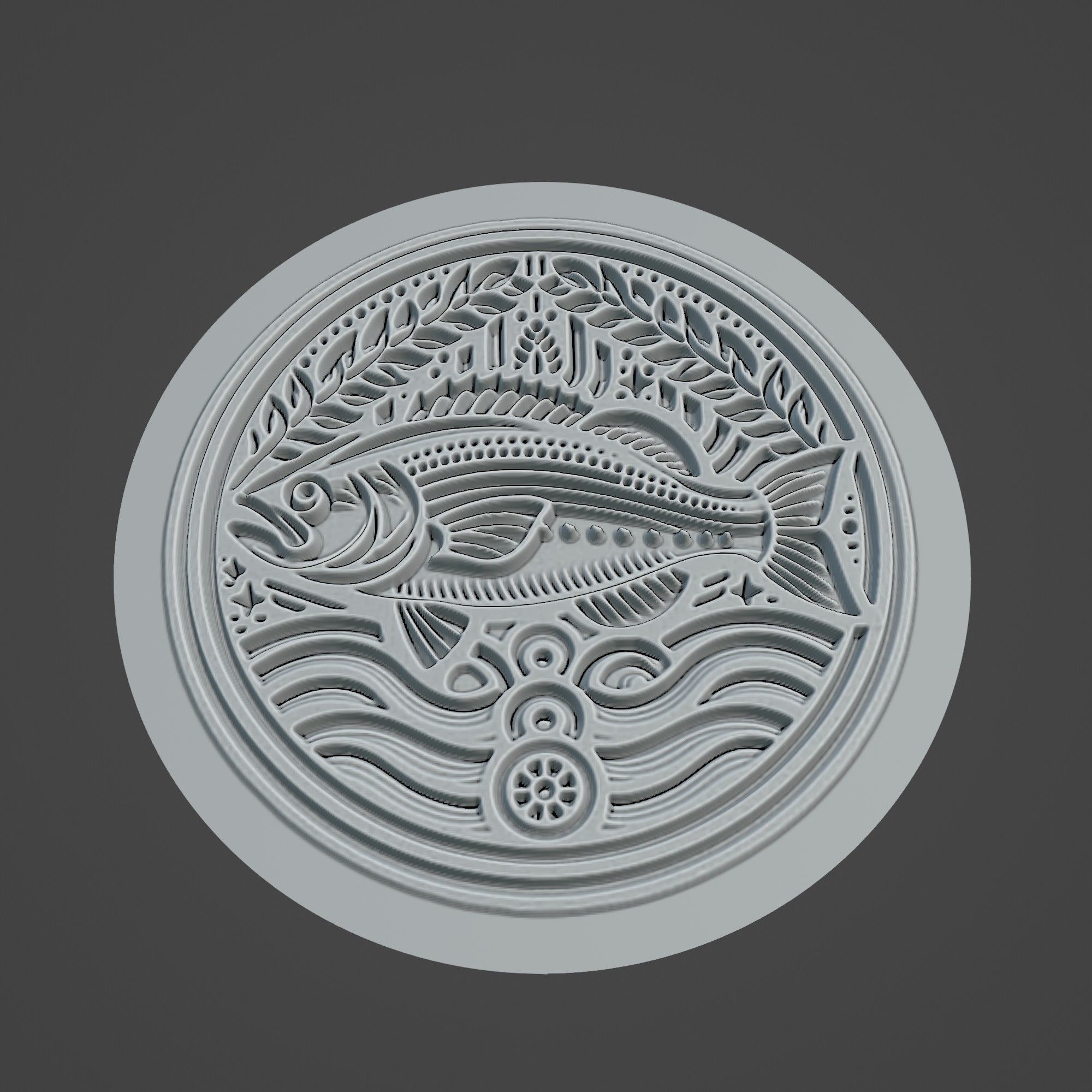 Bass Animal 3D print model_3