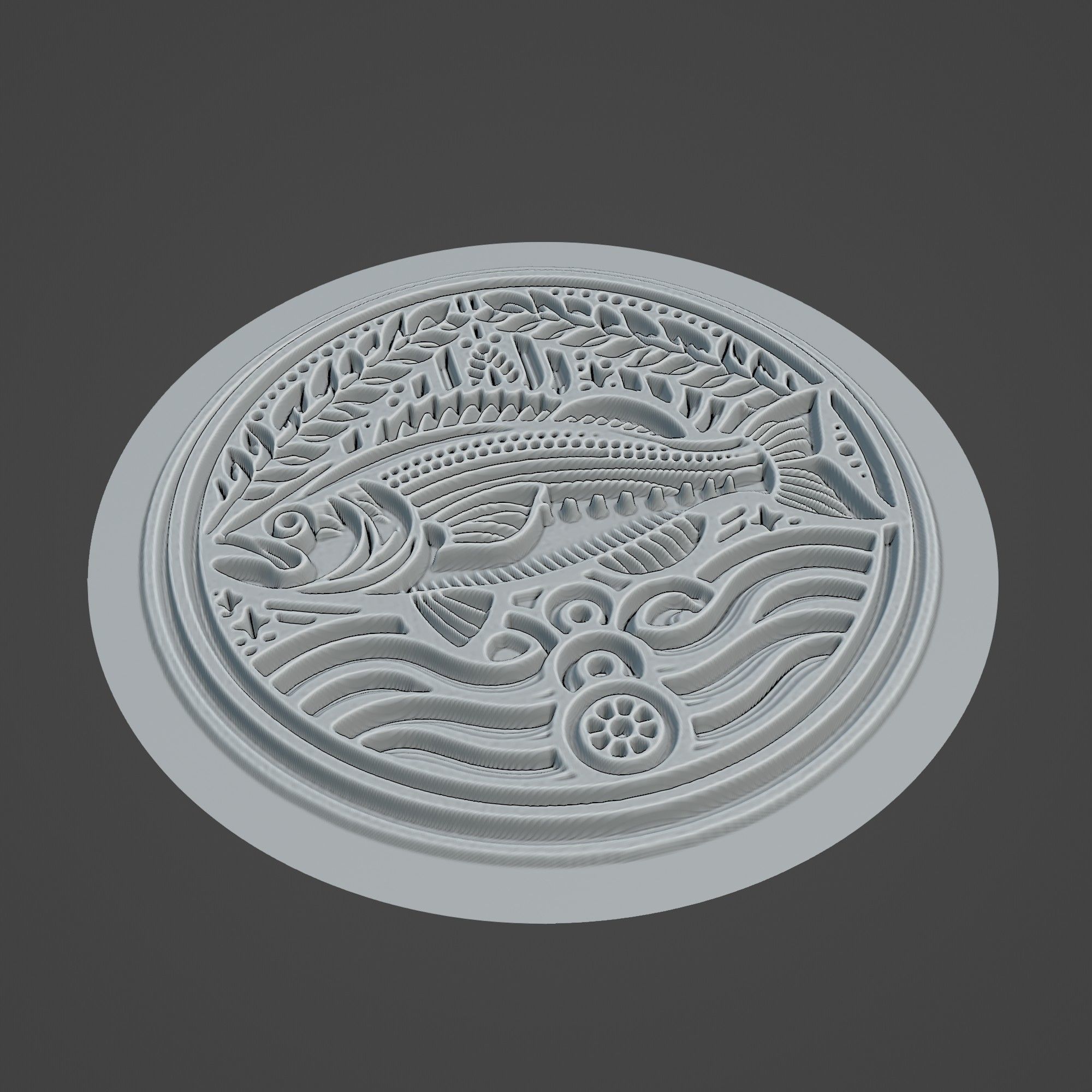 Bass Animal 3D print model_2