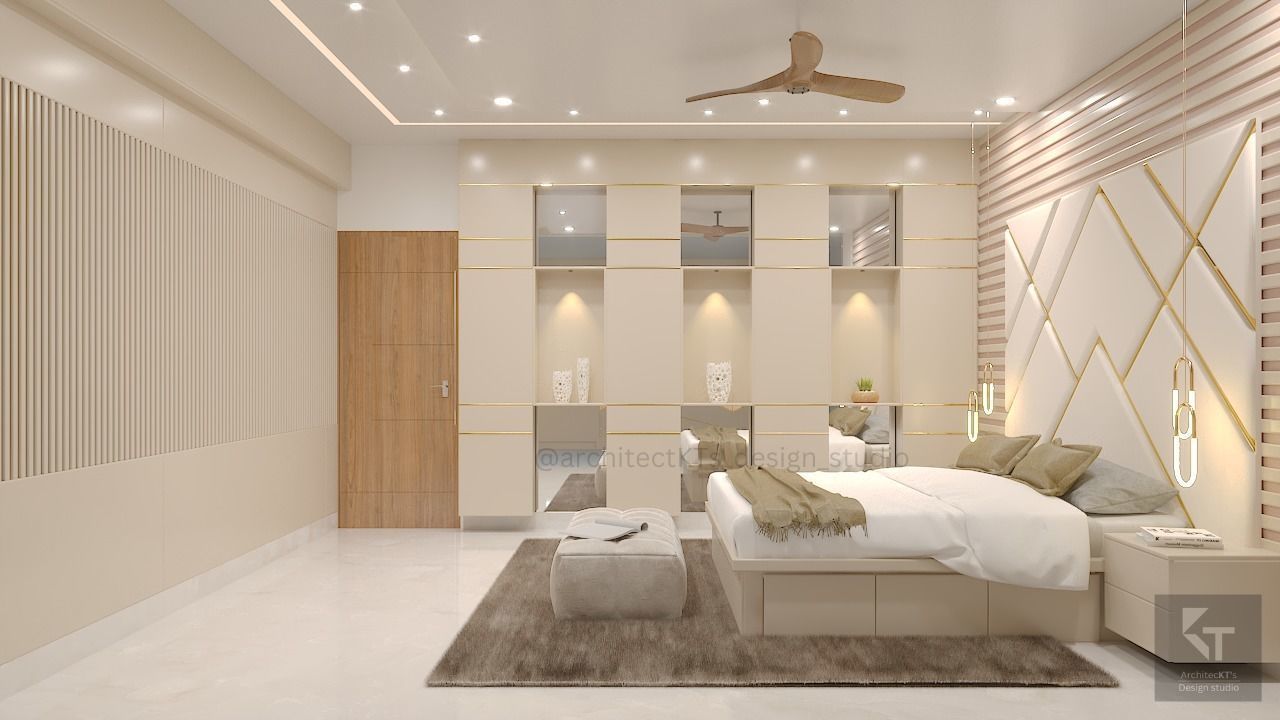 Master Bedroom Interior Design - 4 3D model_4