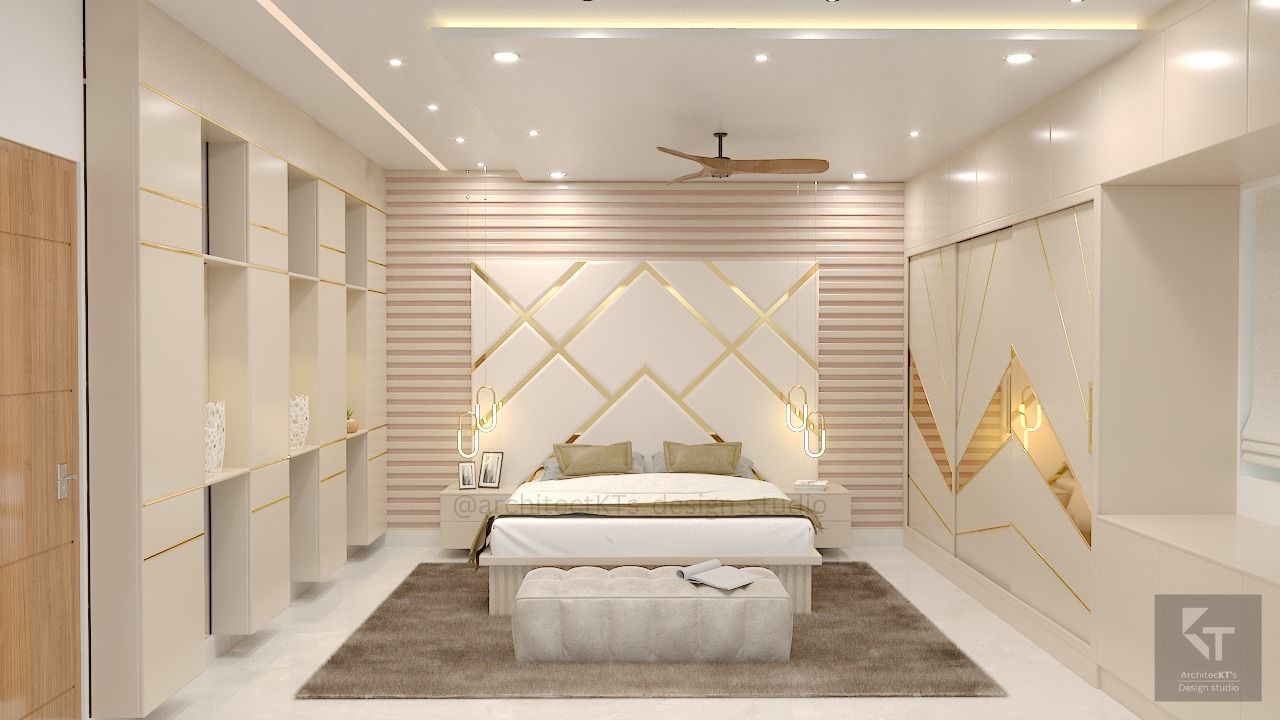 Master Bedroom Interior Design - 4 3D model_2