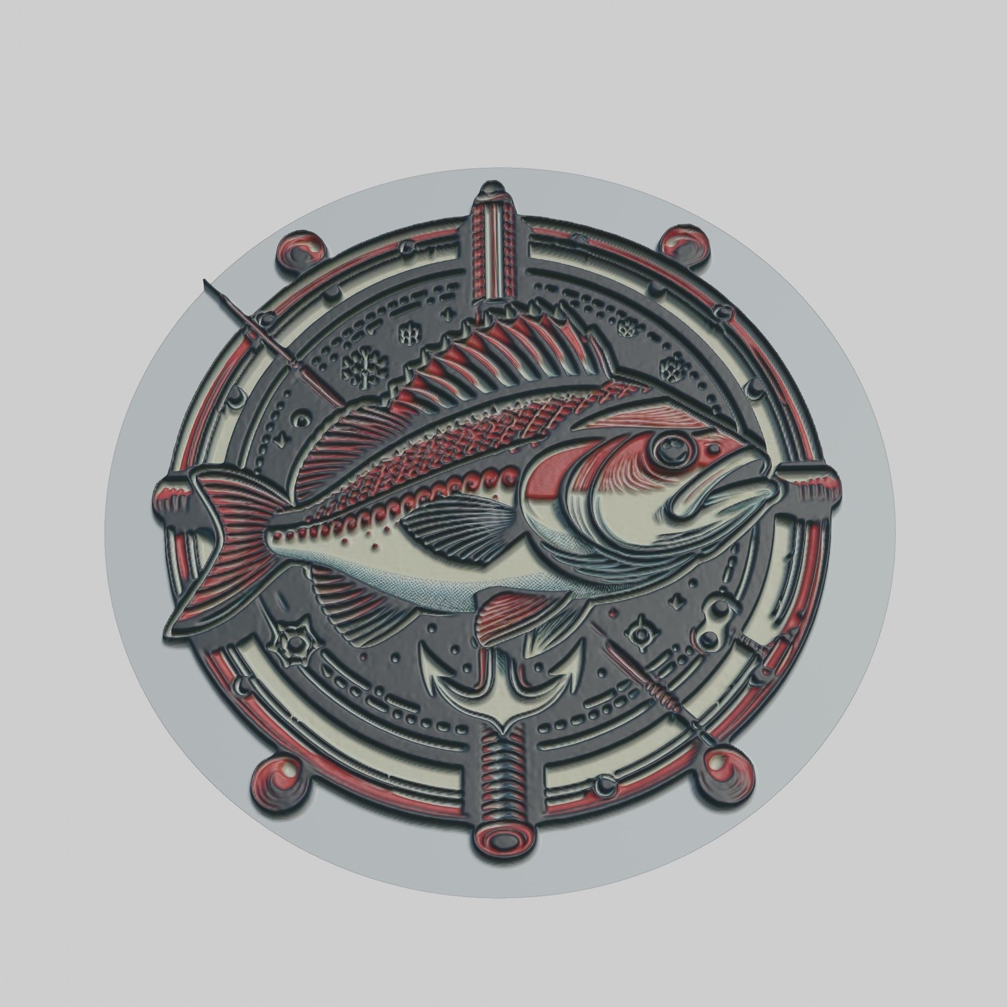 Rockfish Animal 3D print model_1