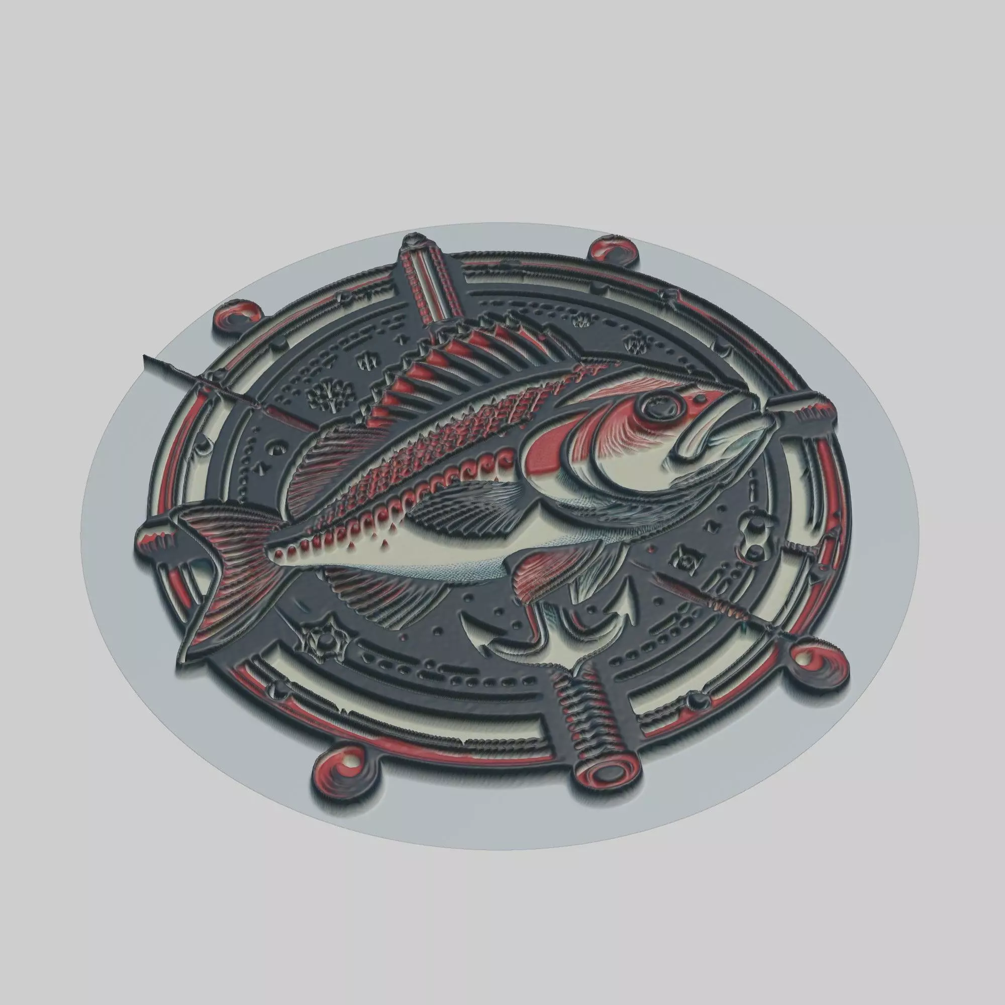 Rockfish Animal 3D print model_0