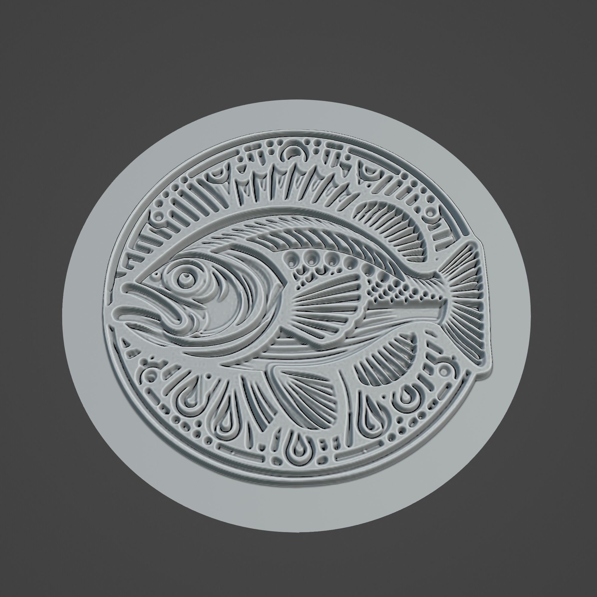 Rockfish Animal 3D print model_3