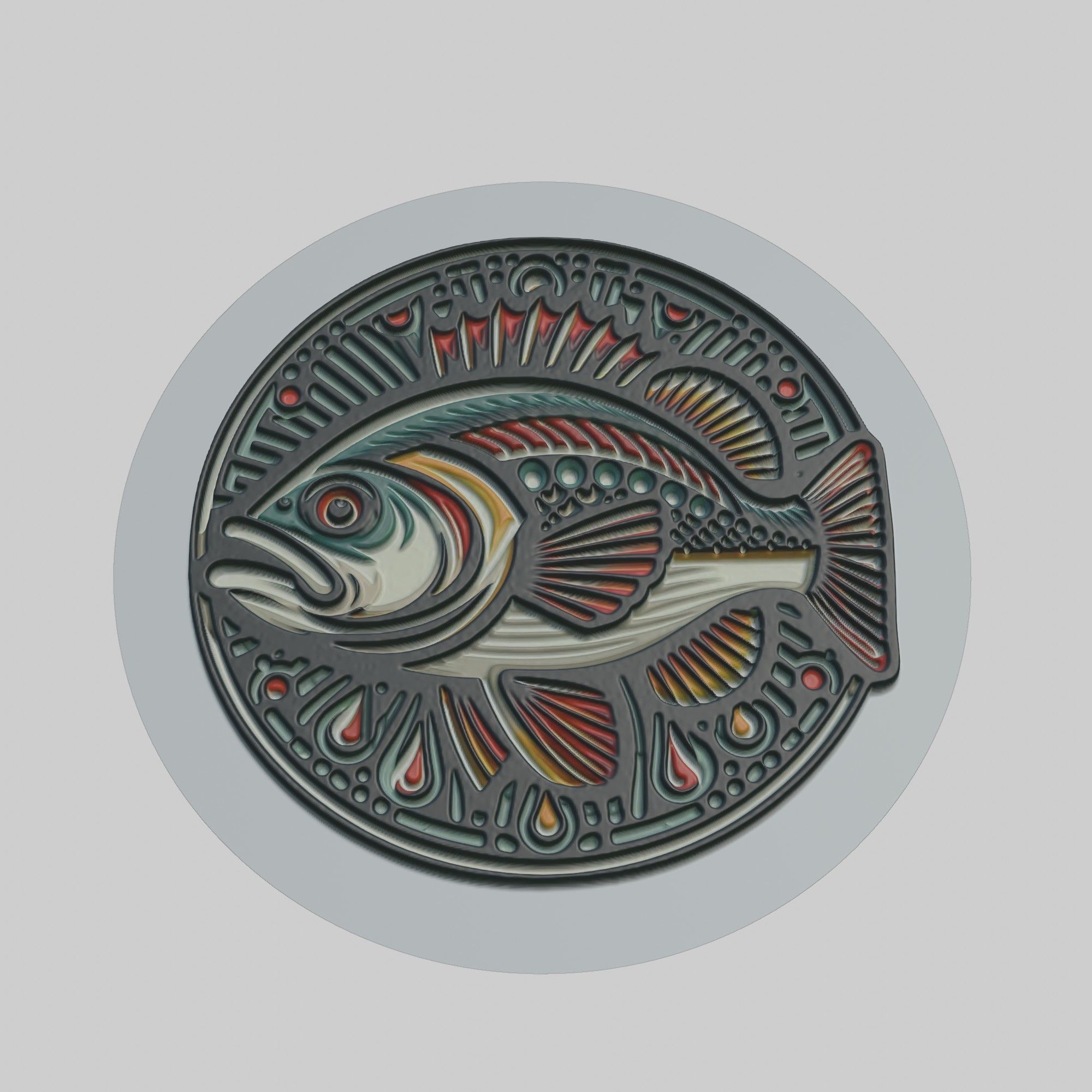 Rockfish Animal 3D print model_1