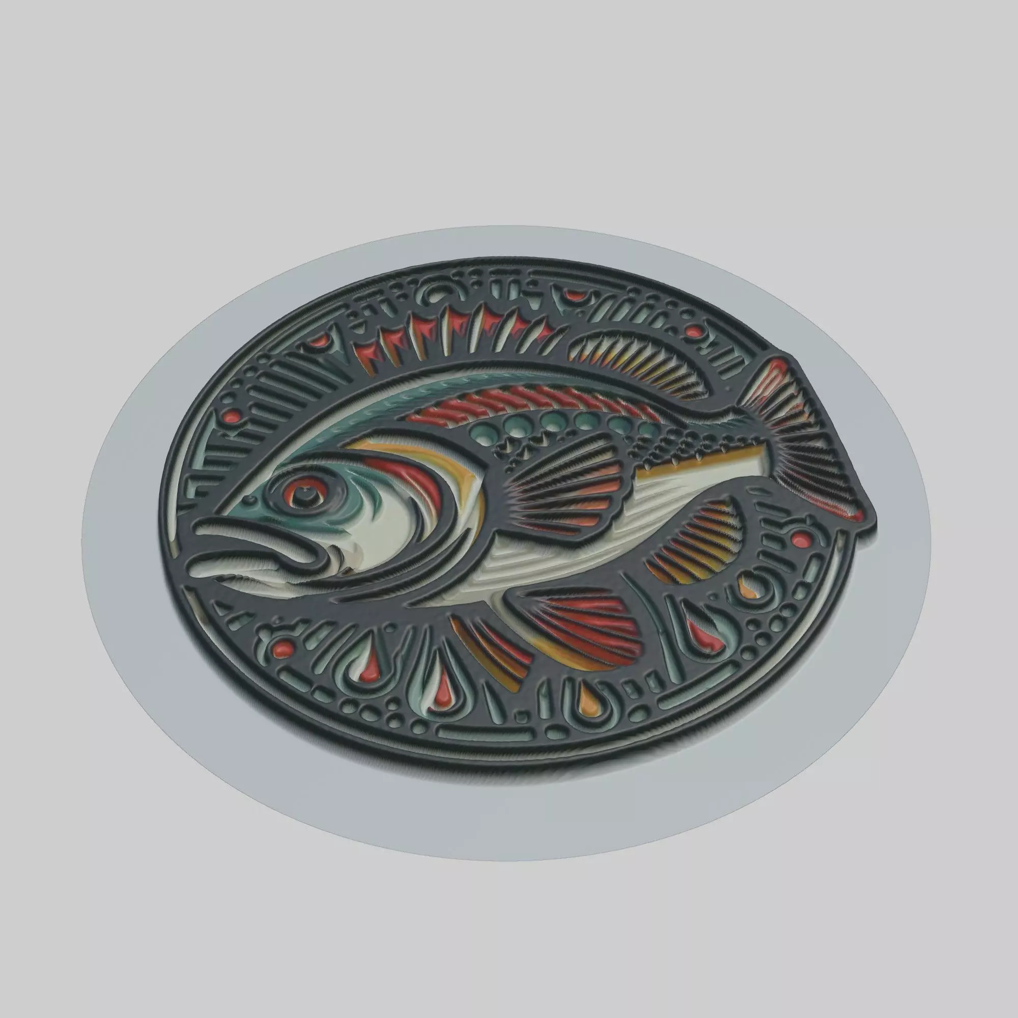 Rockfish Animal 3D print model_0