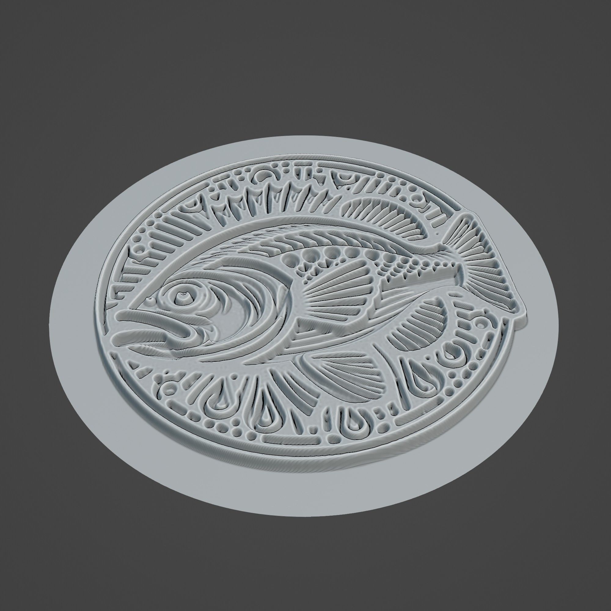 Rockfish Animal 3D print model_2