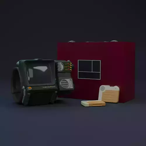 F76 Personal Information Processor One-Twelfth Scale Print File