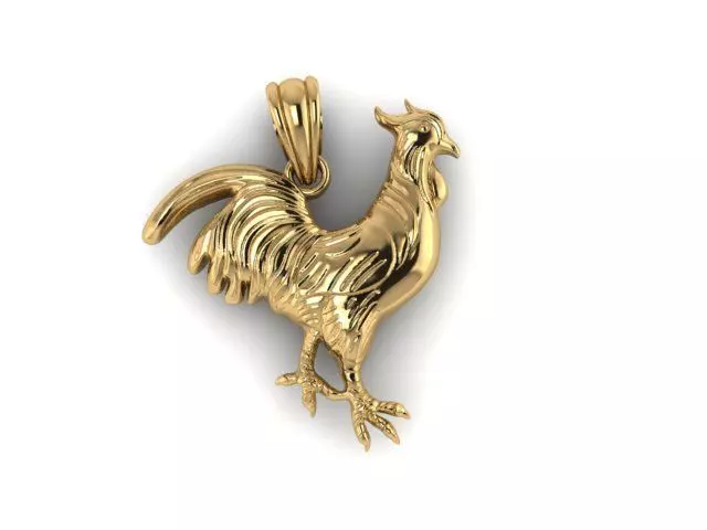 PENDANTS  CHICKEN 3D print model_0