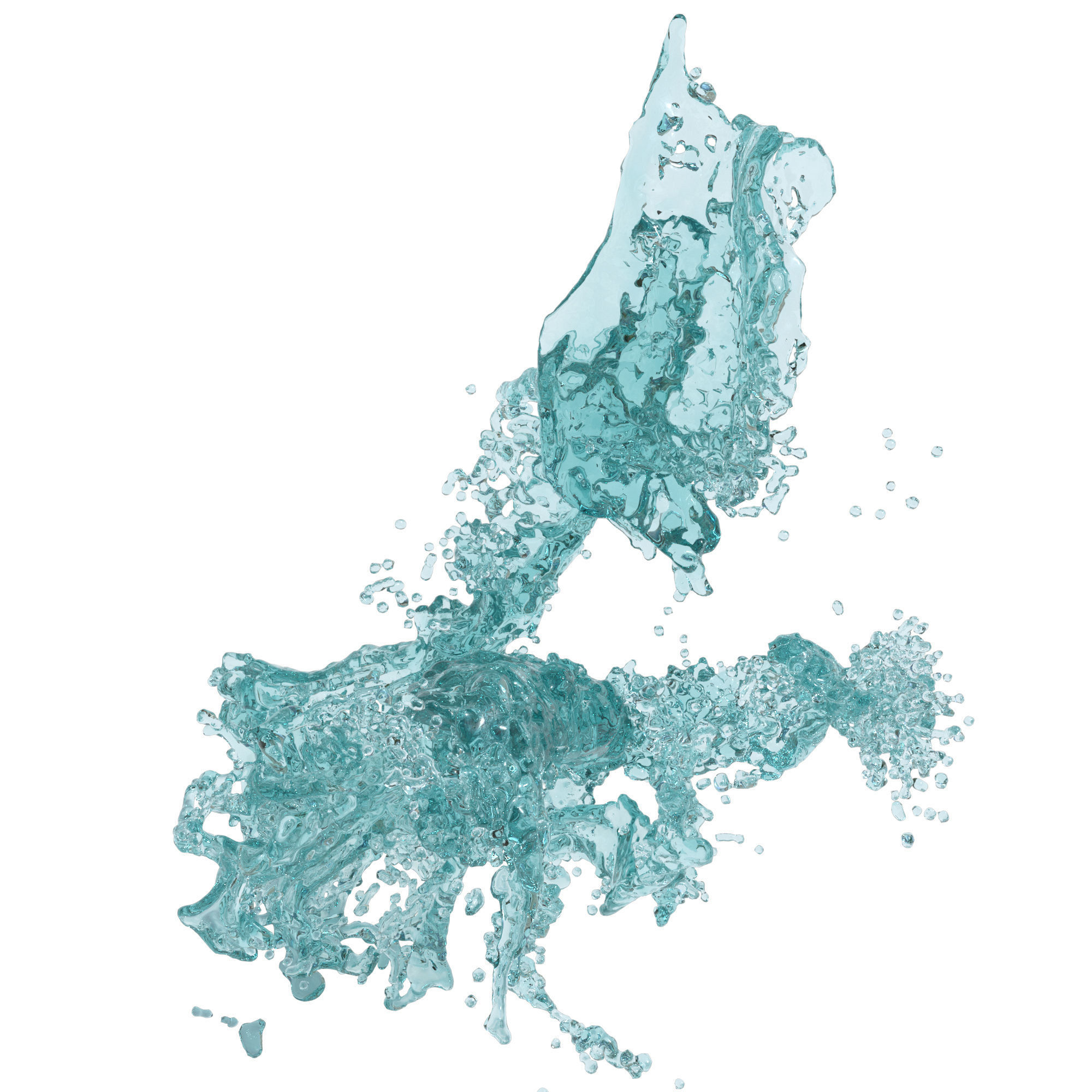 7 Water Splash vol 5 3D model_5