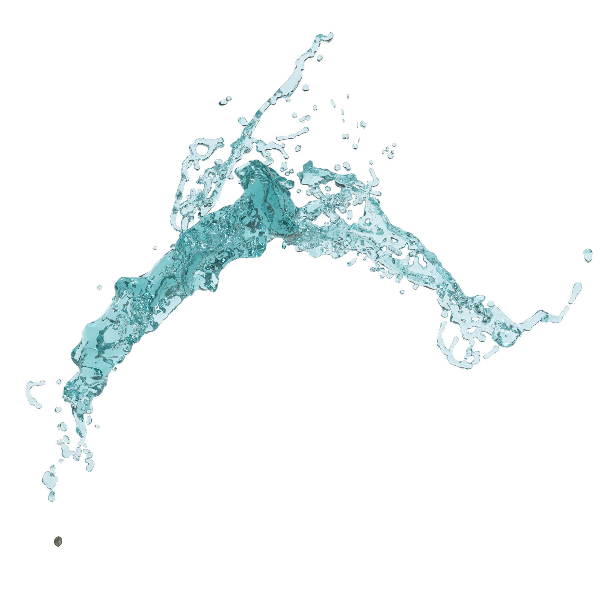 7 Water Splash vol 5 3D model_4