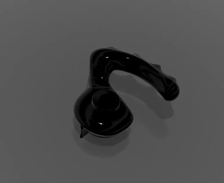 Airbus A3XX Tiller grip 3D print model_0