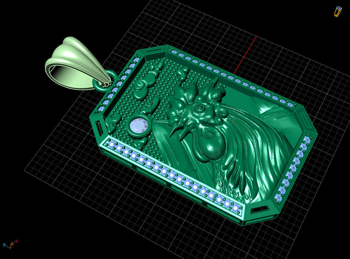  CHICKEN 3D print model_1