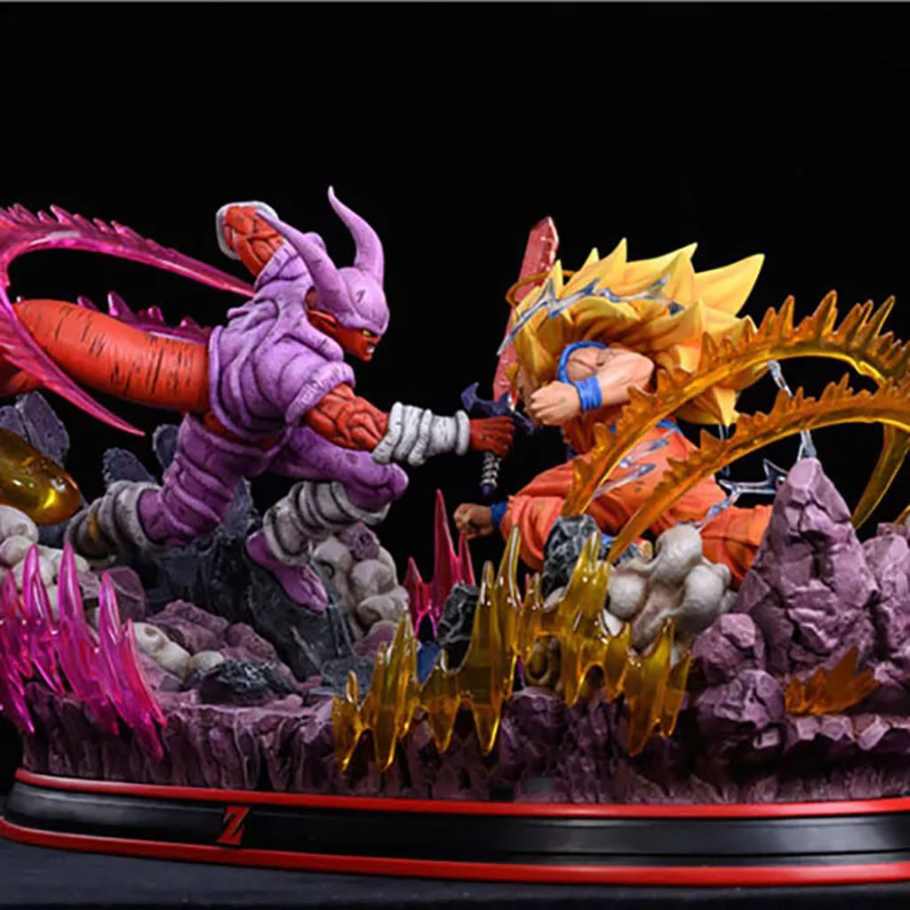 Goku vs Janemba 3D Model Ready to Print 3D print model_1