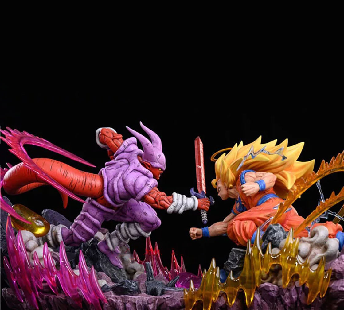 Goku vs Janemba 3D Model Ready to Print 3D print model_3