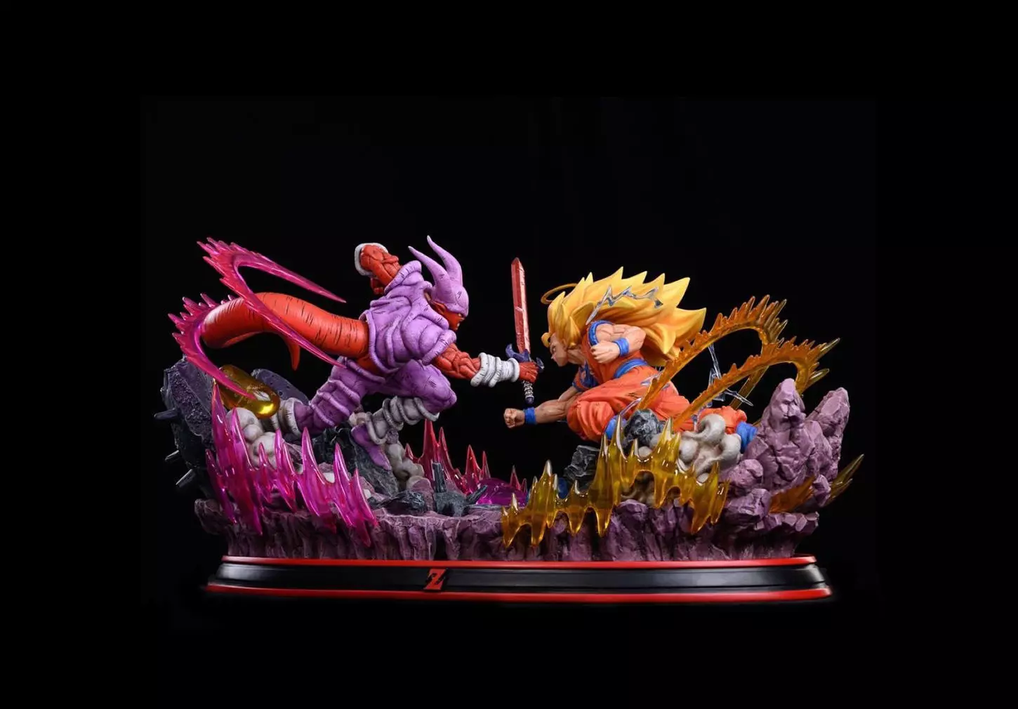 Goku vs Janemba 3D Model Ready to Print 3D print model_0