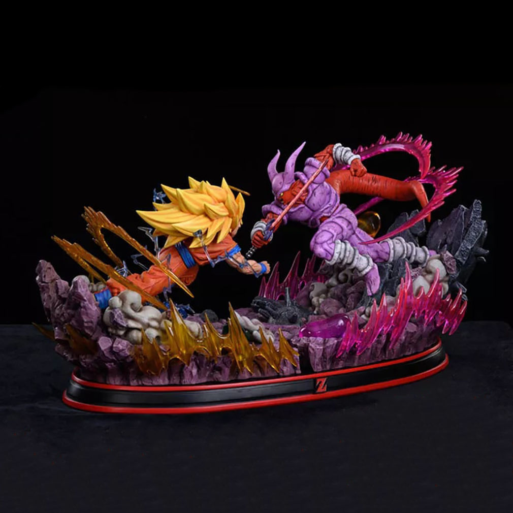 Goku vs Janemba 3D Model Ready to Print 3D print model_4