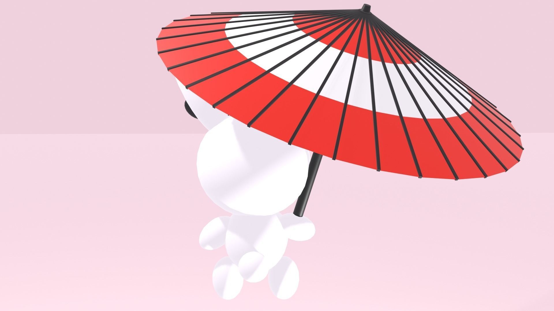 Bangasa Usarobo Low-poly 3D model_2