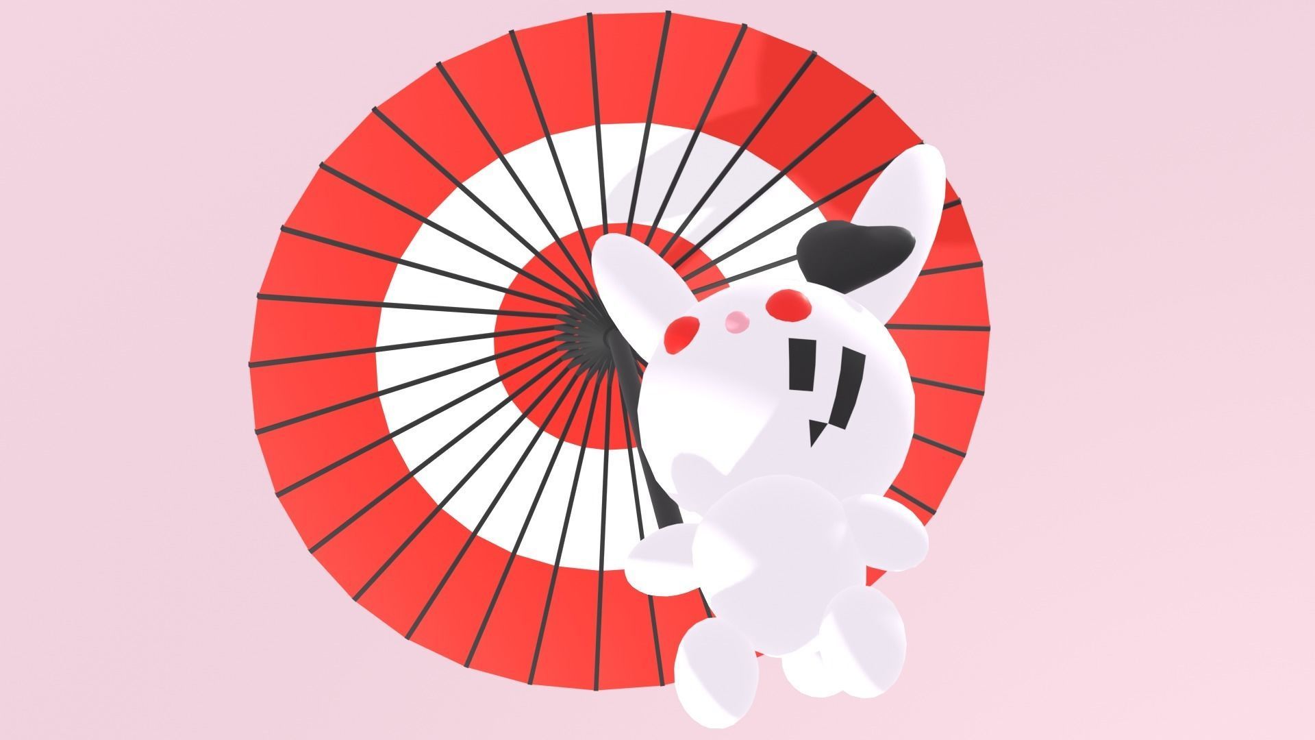 Bangasa Usarobo Low-poly 3D model_3