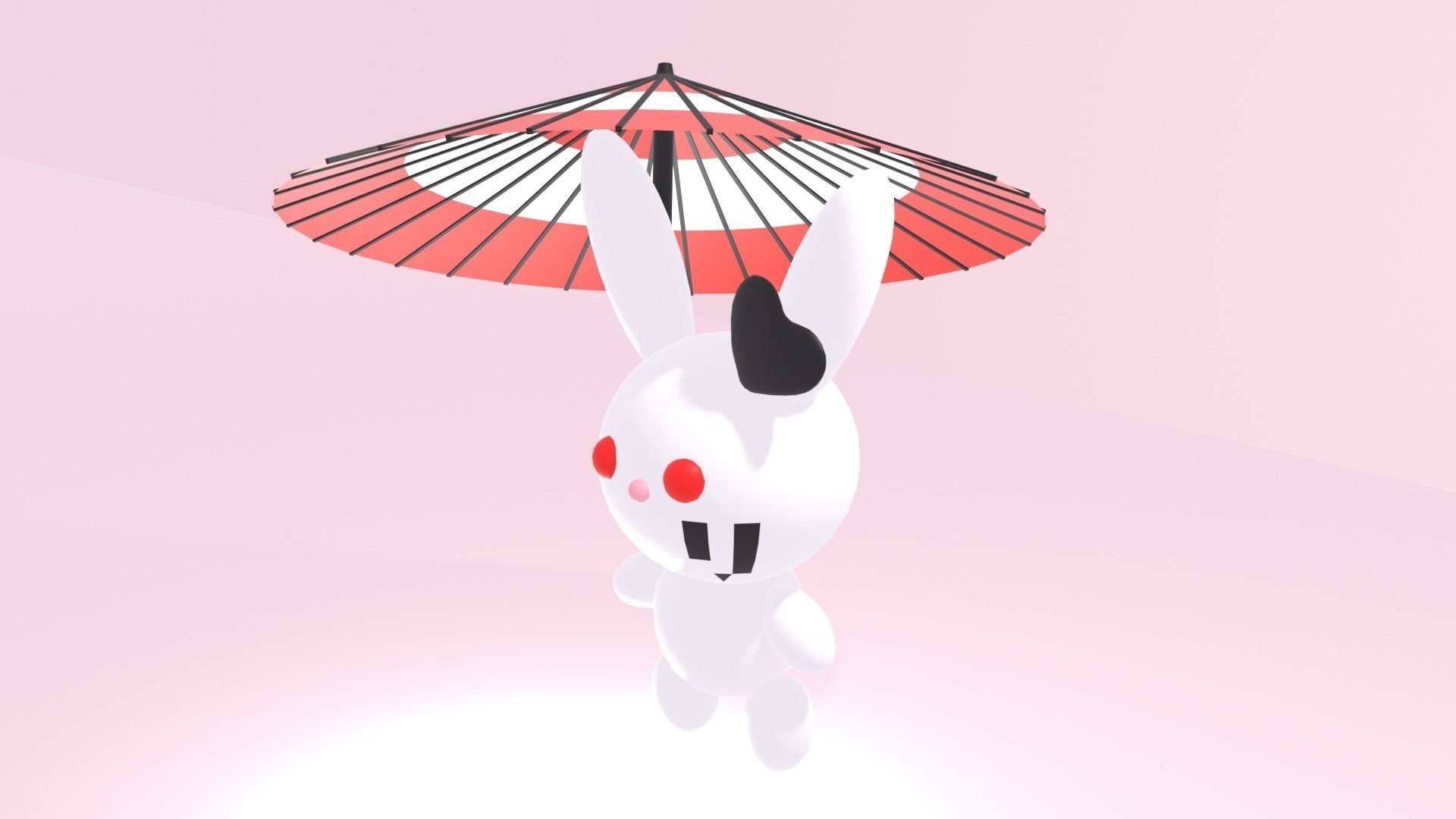 Bangasa Usarobo Low-poly 3D model_1