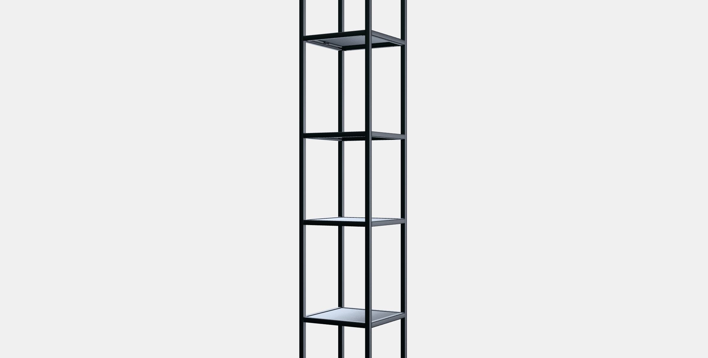 ENHET High fr w shelves 2 Low-poly 3D model_13