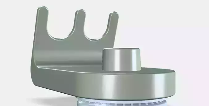 OBONAS Triple hook with suction cup