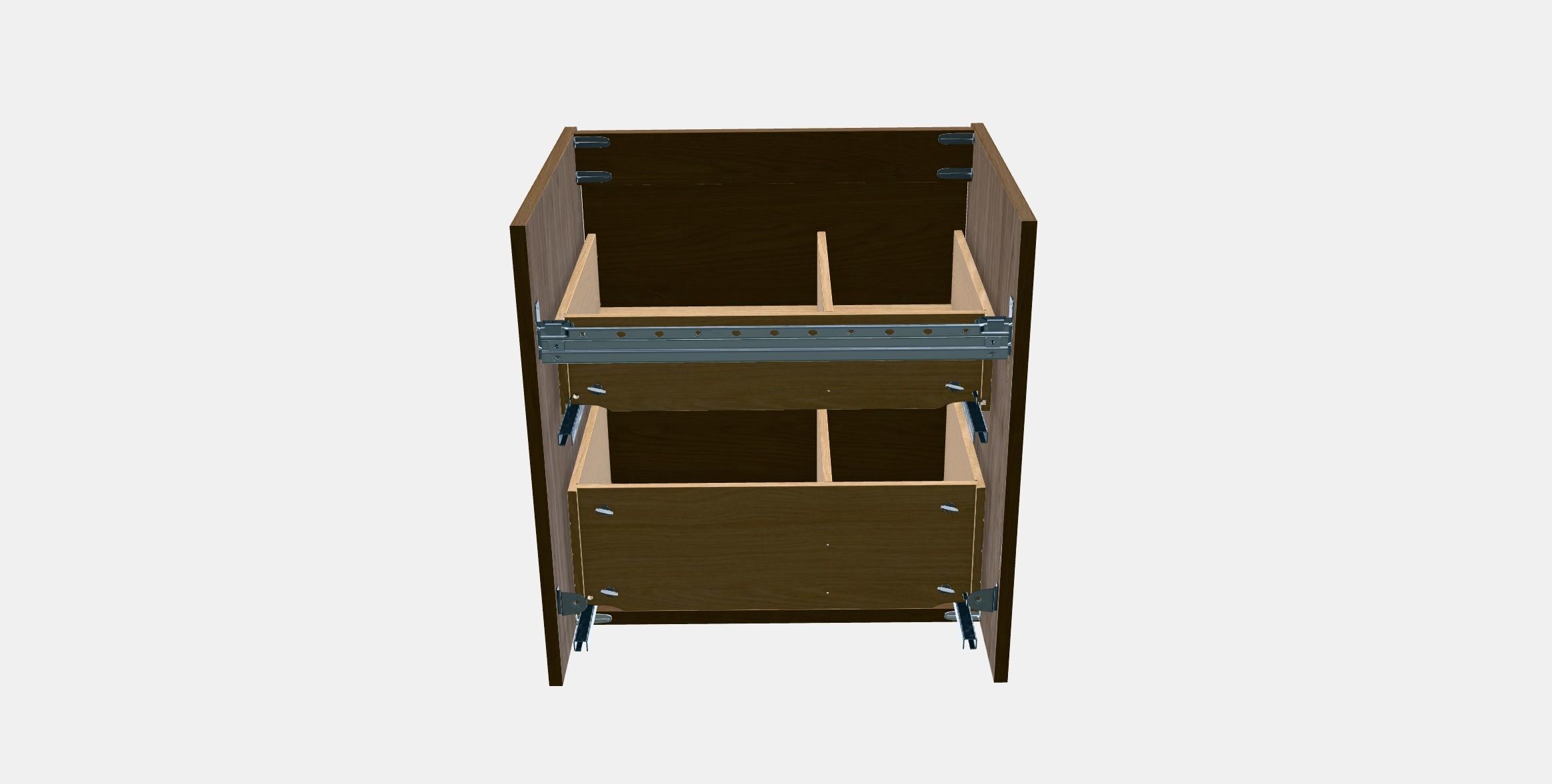 ANGSJON Wash-stand with drawers 5 Low-poly 3D model_3