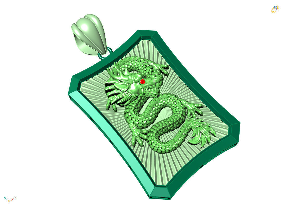 DRAGON 3D print model_1