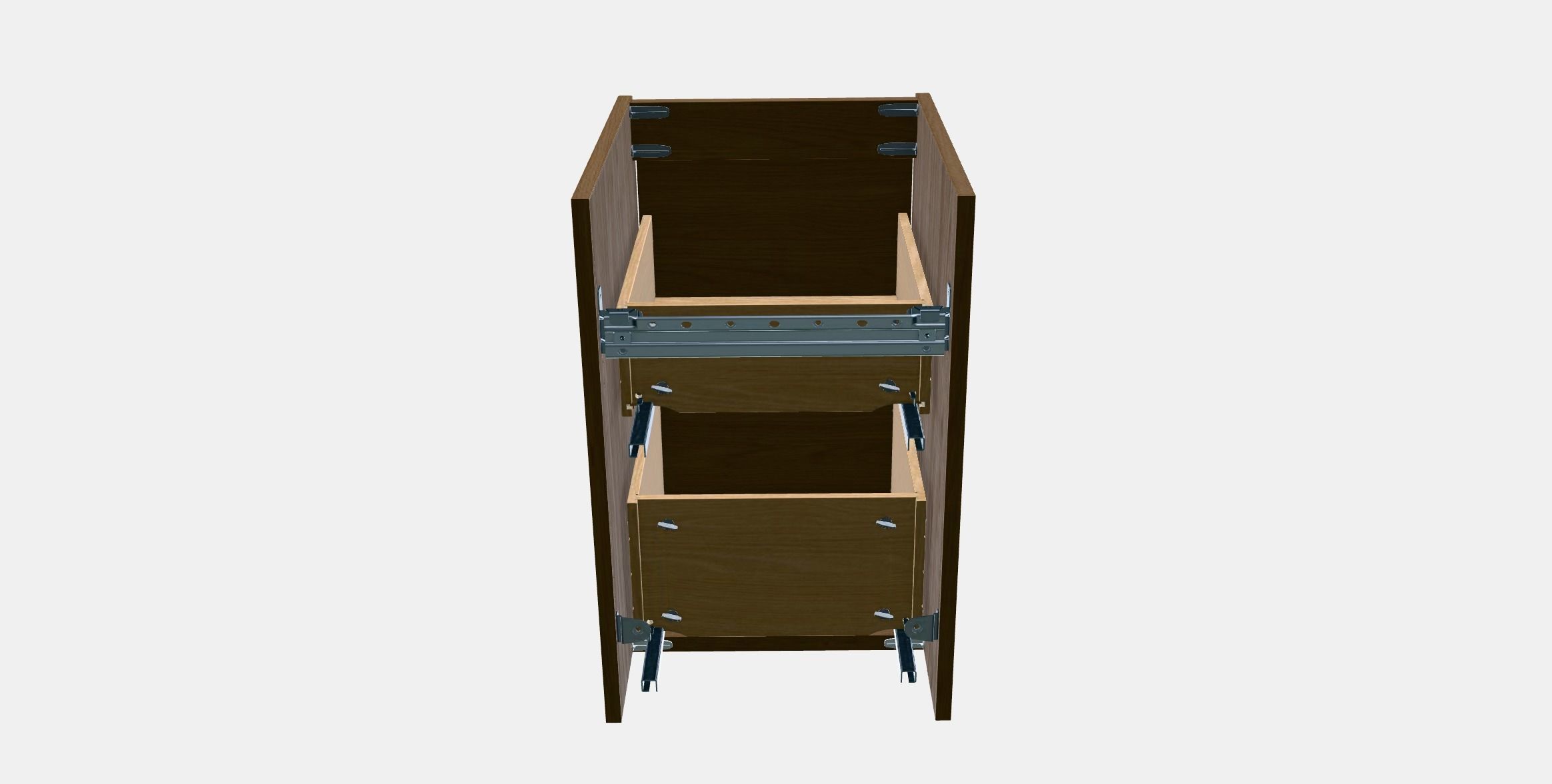 ANGSJON Wash-stand with drawers 7 Low-poly 3D model_4