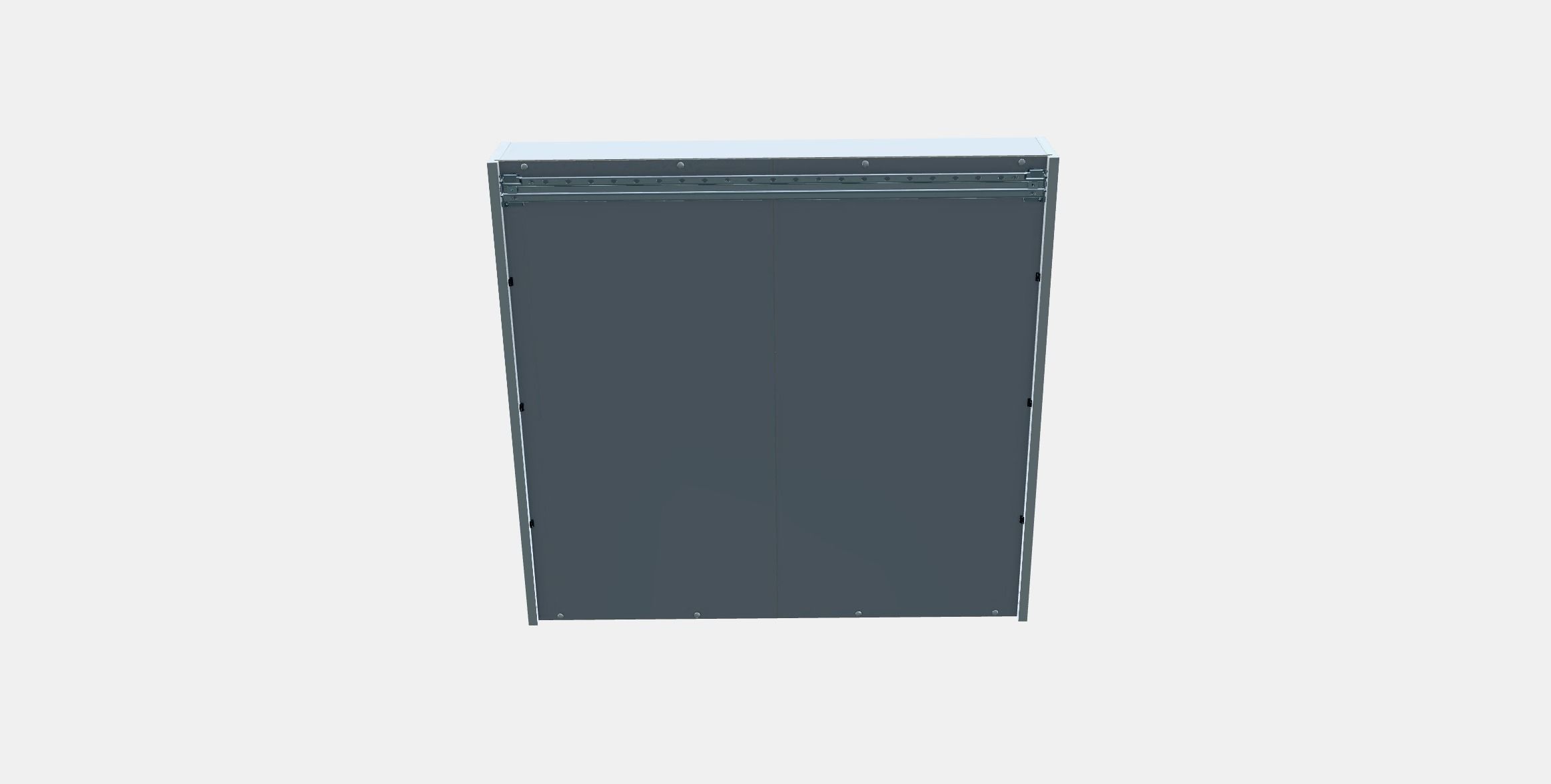 TANNFORSEN Mirror cabinet with doors 1 Low-poly 3D model_7