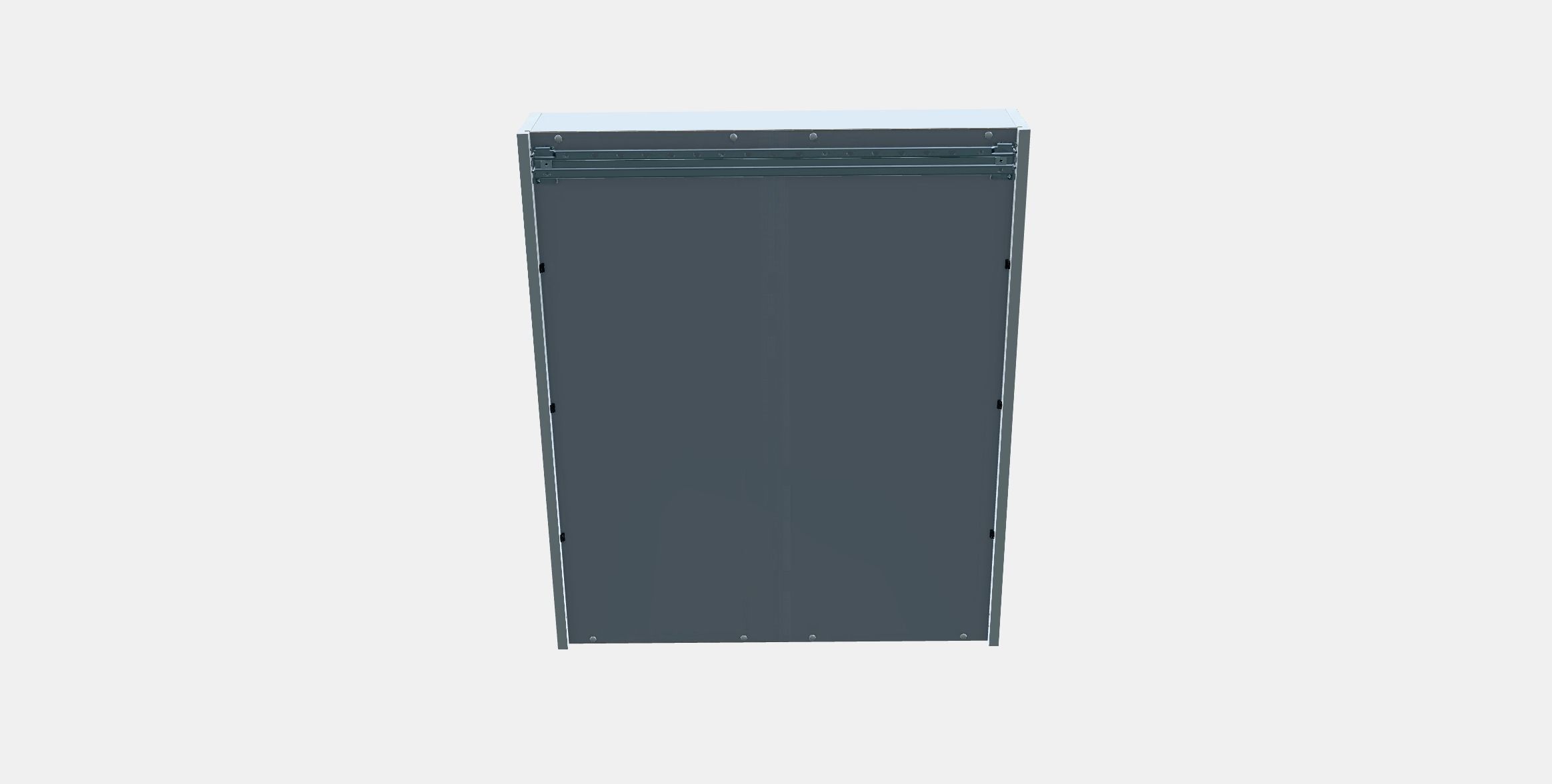 TANNFORSEN Mirror cabinet with doors 2 Low-poly 3D model_7
