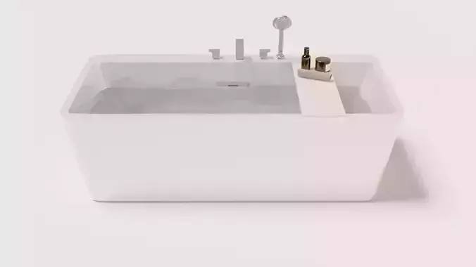 BathTub Low Poly