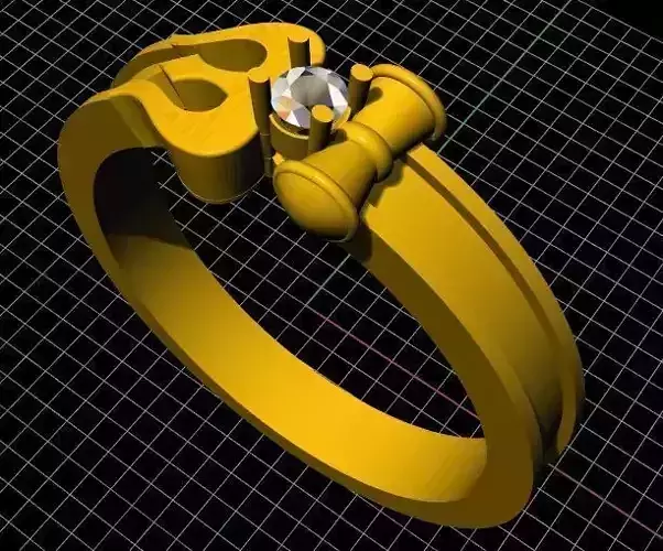 trishul ring 3dm file