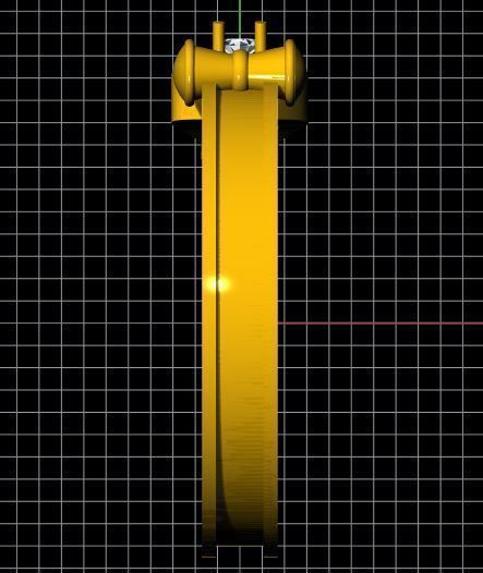 trishul ring 3dm file 3D print model_7