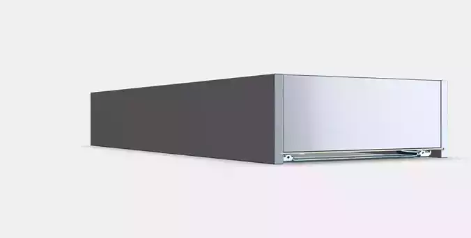 HAVBACK Wall cabinet with door Low-poly 3D model
