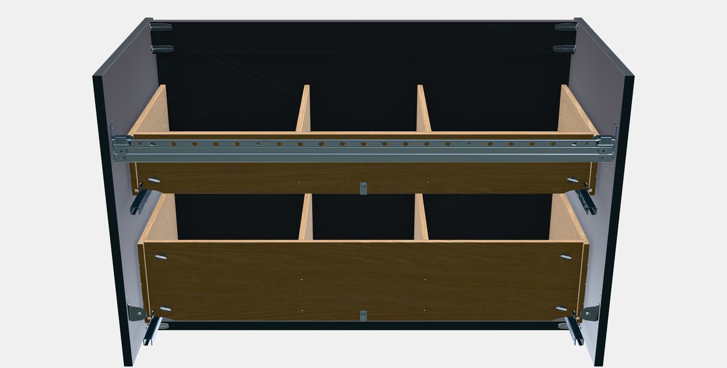 HAVBACK Wash-stand with drawers 2 Low-poly 3D model_8