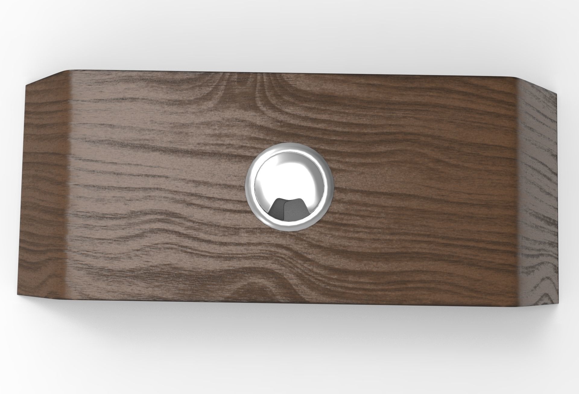 Cedes Monitor Stand Low-poly 3D model_3