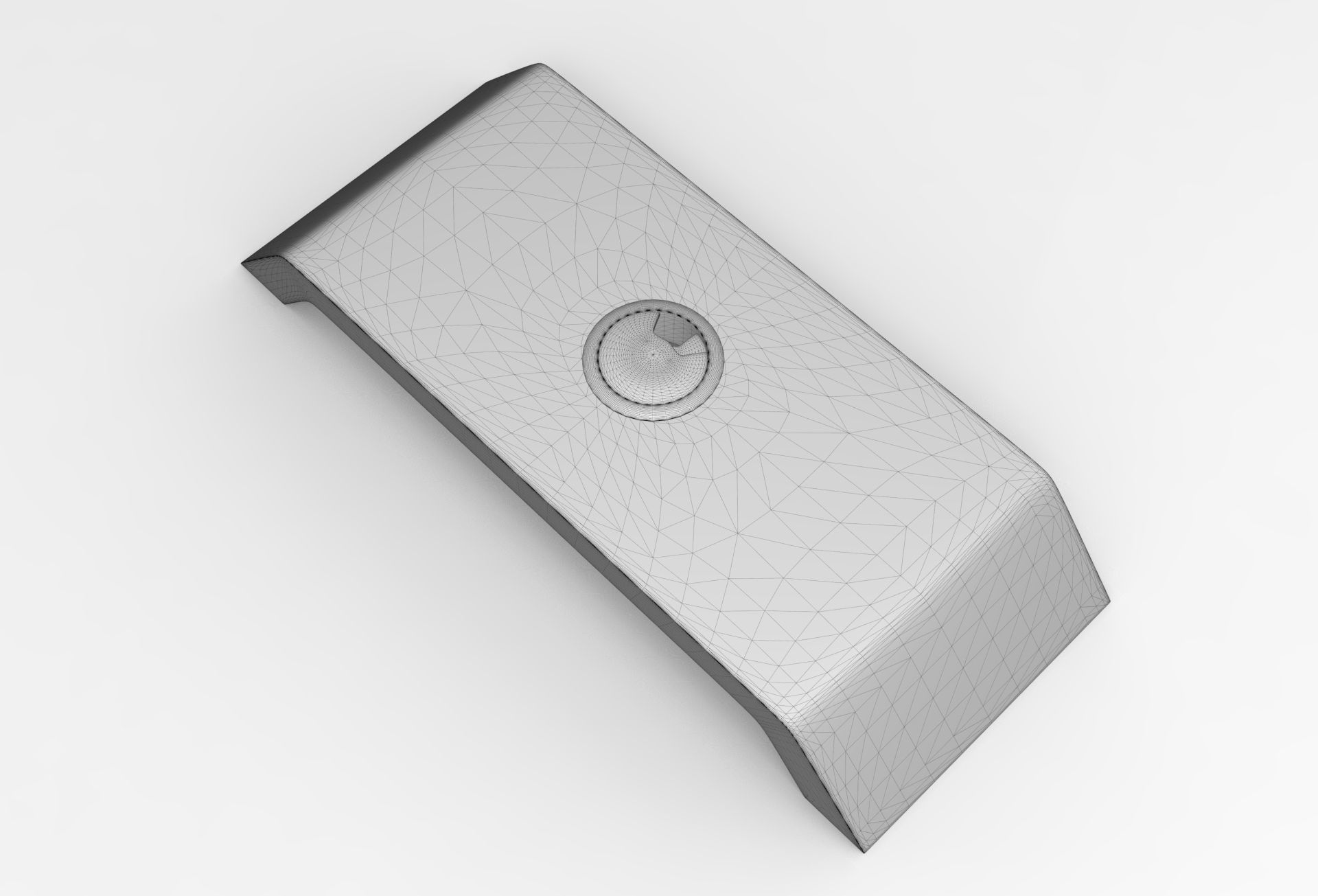 Cedes Monitor Stand Low-poly 3D model_6