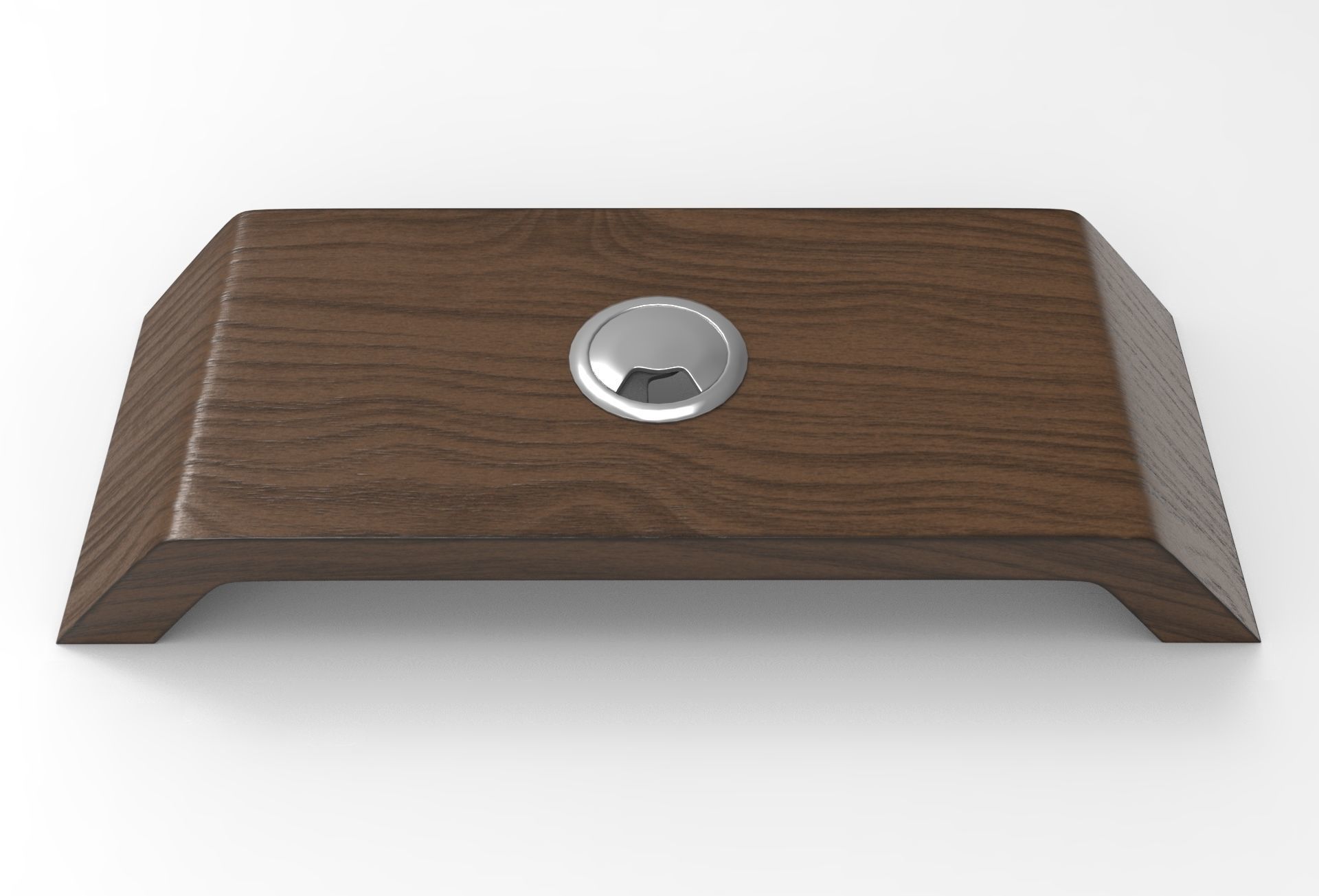 Cedes Monitor Stand Low-poly 3D model_2