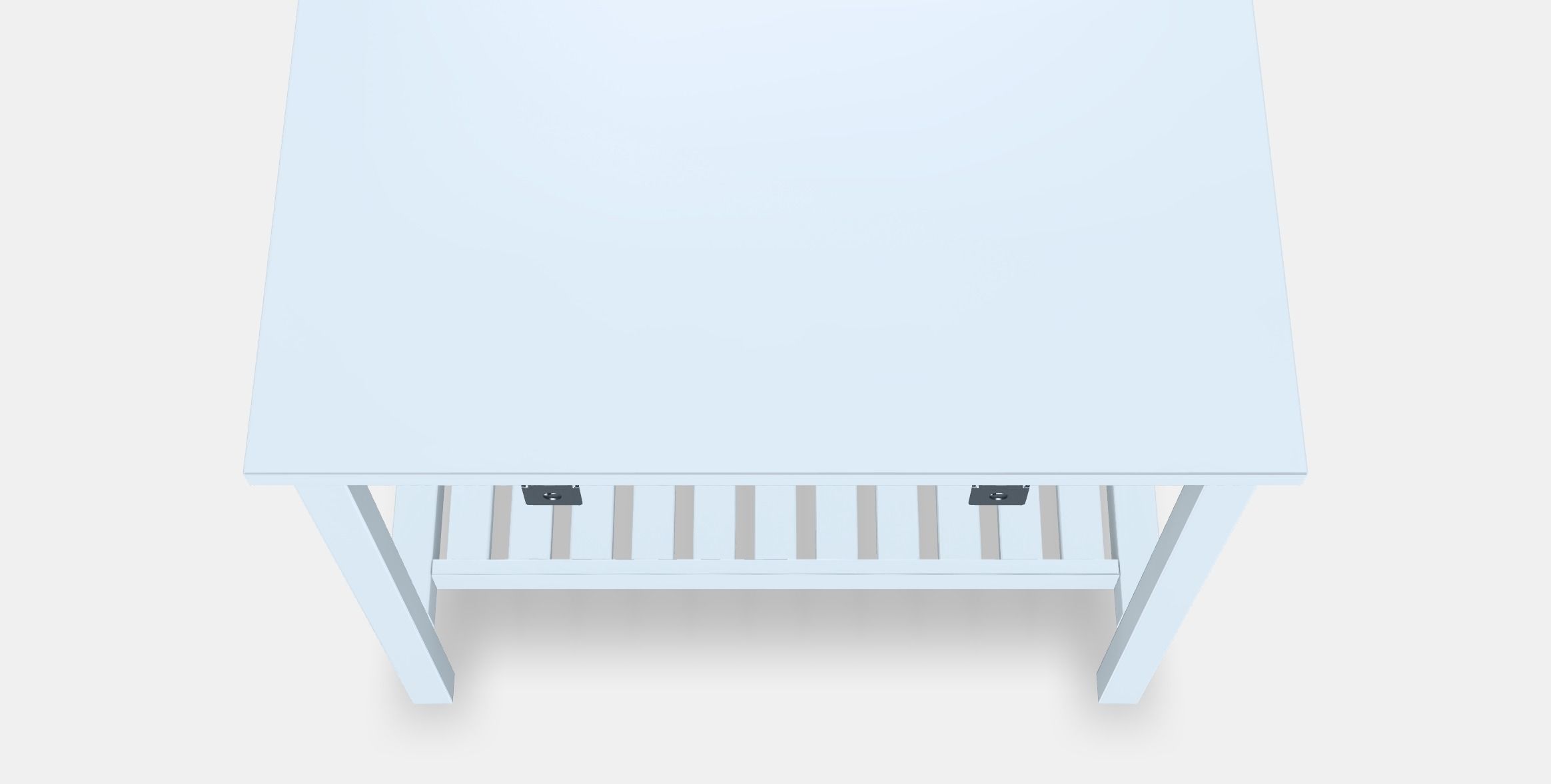 HEMNES Open wash-stand with 1 drawer Low-poly 3D model_4