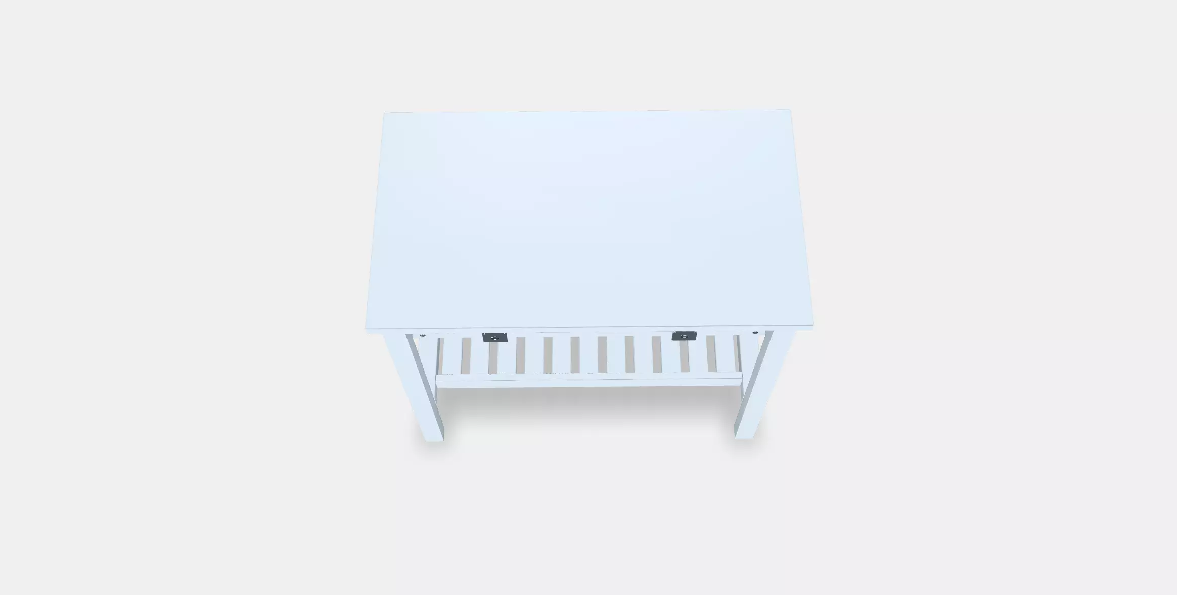 HEMNES Open wash-stand with 1 drawer Low-poly 3D model_0