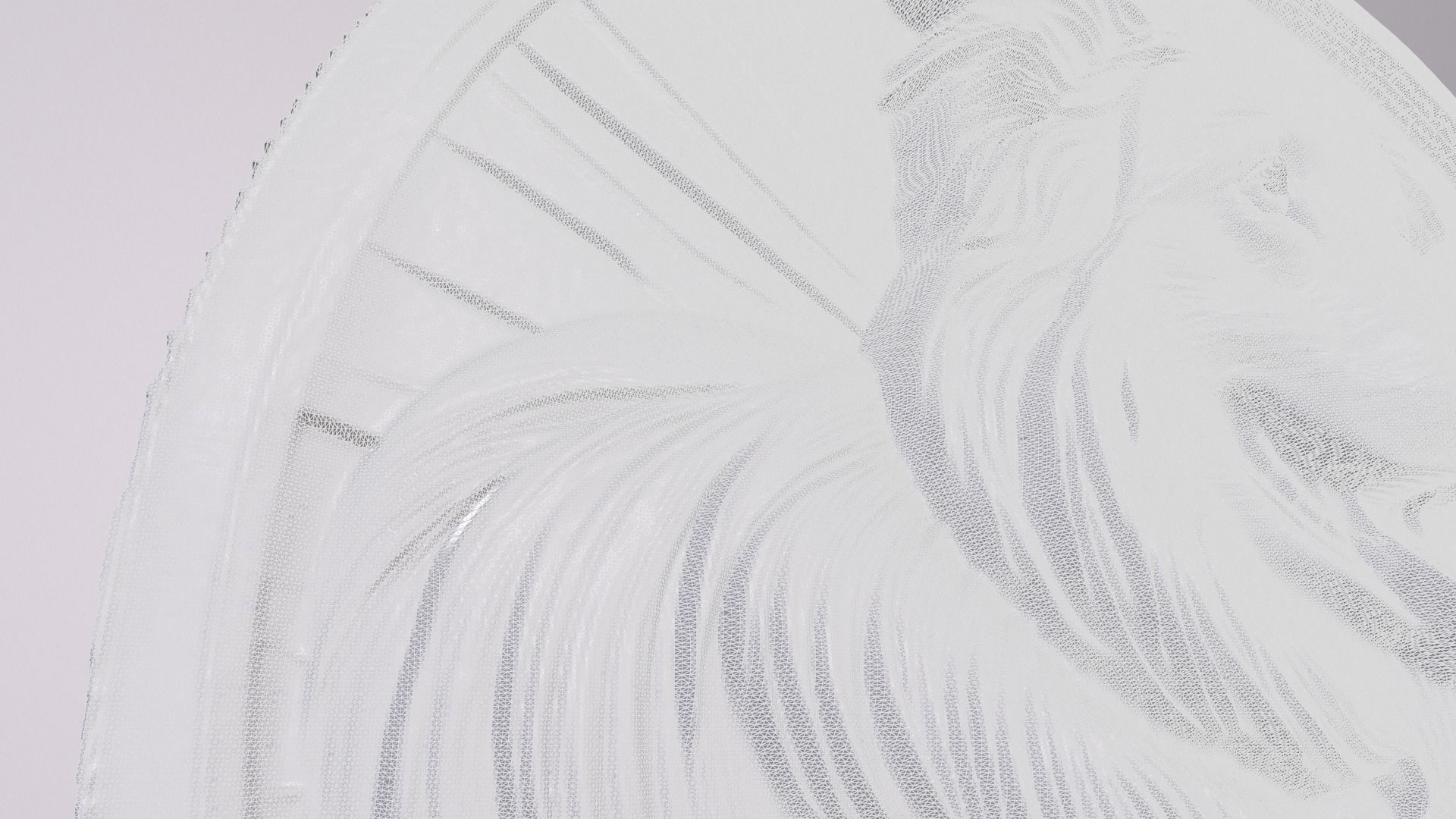 Border Collie 4 basrelief for 3D printing 3D print model_5