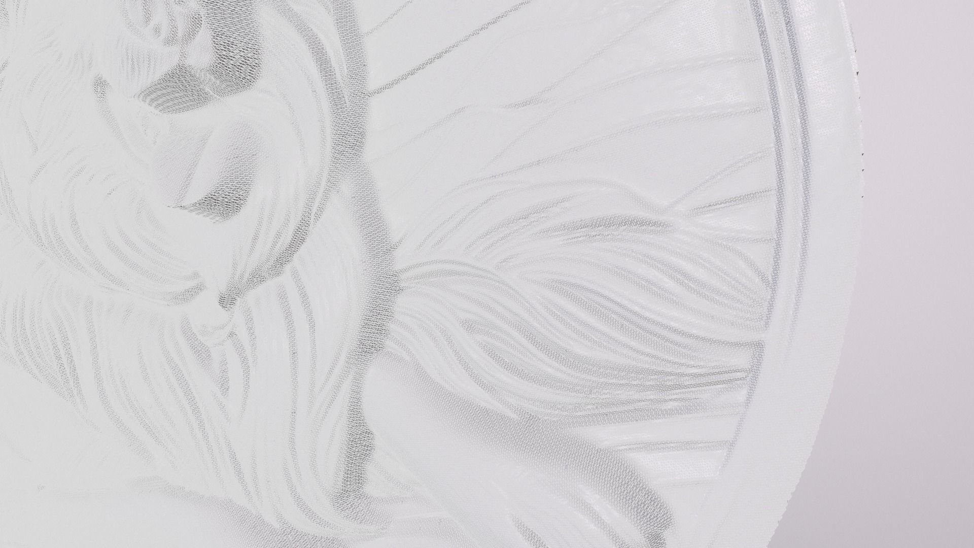 Border Collie 4 basrelief for 3D printing 3D print model_6